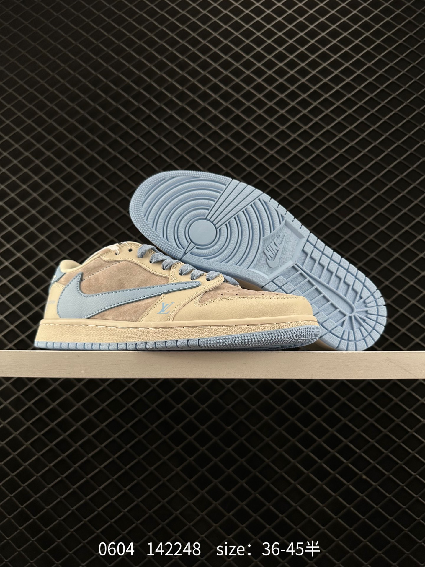 Travis Scott x LV x Air Jordan 1 Low